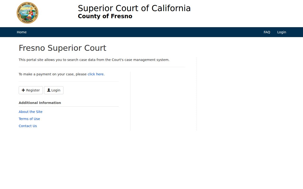 Sanger people search Fresno Superior Court public records portal